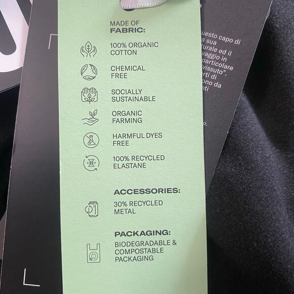 Freddy WRUP Denim Pants High Waisted Palazzo Flare Size Large Booty lift New - Picture 11 of 12